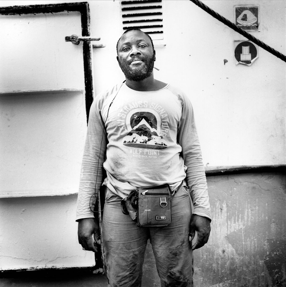 Mamadou Ndong, el contramaestre.